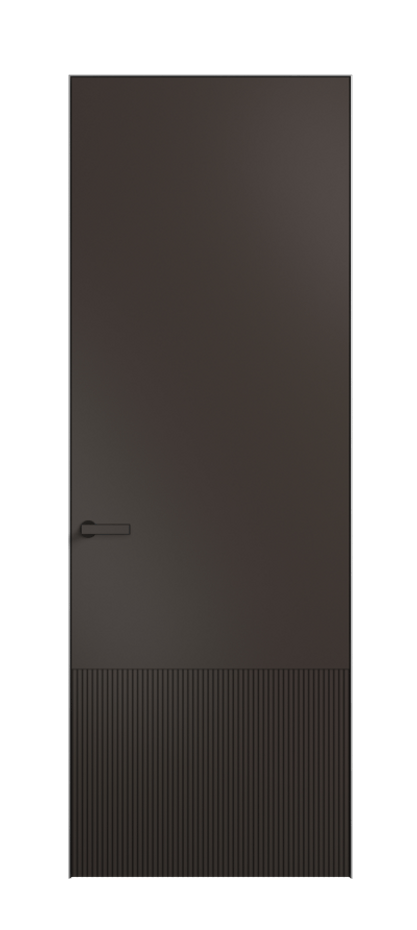 Межкомнатная дверь Velvet 8202 Матовый антрацит. Цена 62754  | Volhovec